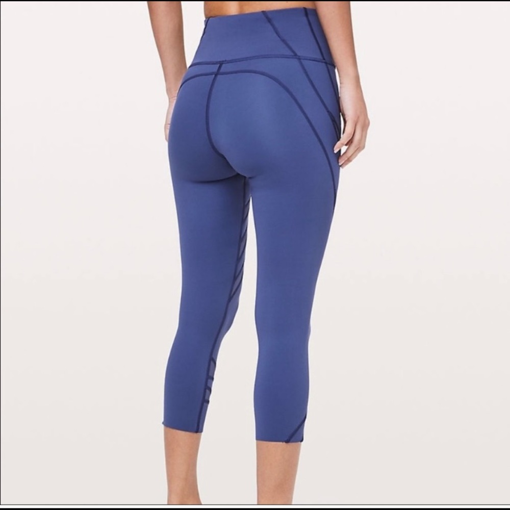 Lululemon Fast and Fierce 19” Crop Size 6